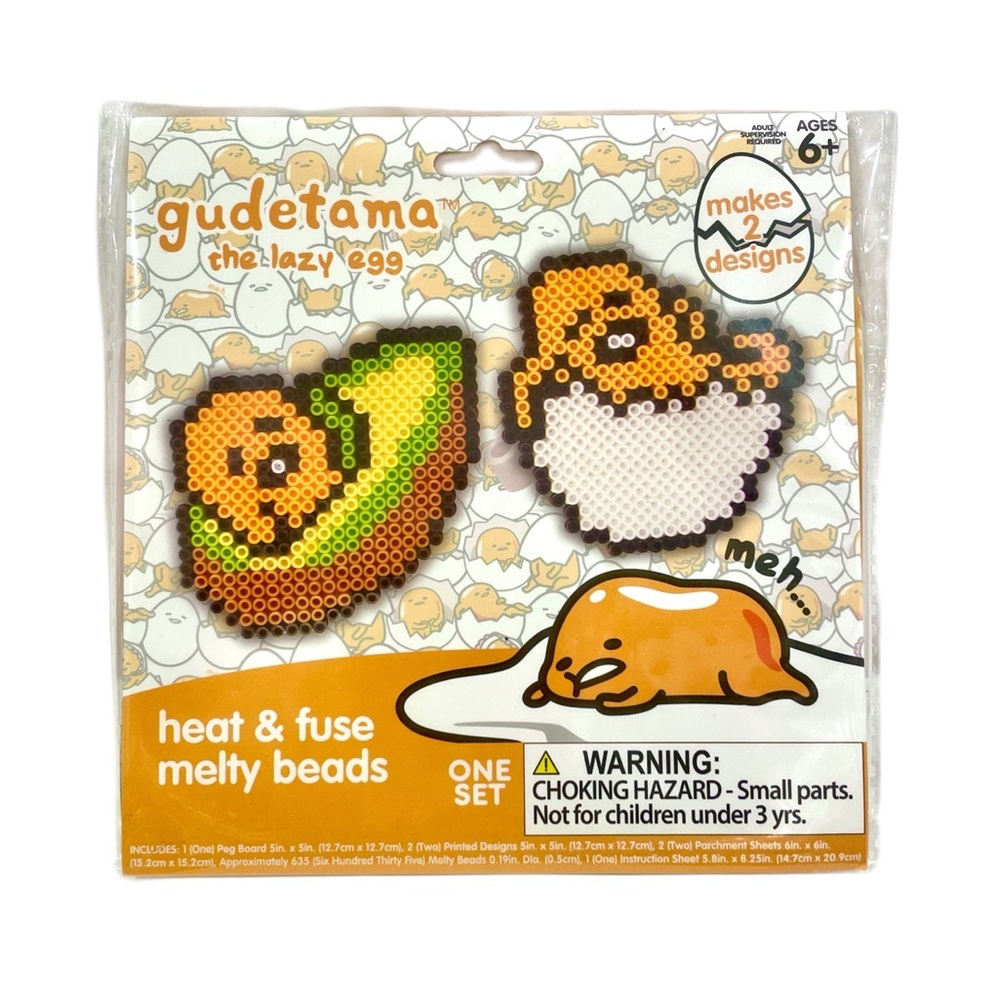SANRIO Gudetama Fuse 3D Melty Beads Kit 1 Set